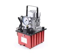 Pompe hydraulique électrique, pompe hydraulique 750 W 220 V avec réservoir de carburant de 7 l, pompe électro-hydraulique 20-700 bar