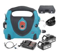 Pompe hydraulique électrique portable, alimentée par batterie rechargeable, télécommande, bloc d'alimentation 70 MPa, double action pour applications extérieures à haute altitude