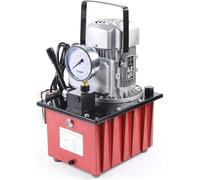 Pompe hydraulique électrique, puissance 0,75 kW, capacité d'huile 7L, EU, 220V, rouge