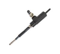 Pompe hydraulique frein moto Système de maître-cylindre d'embrayage hydraulique manuel universel pour moto avec piston 14 x 15 mm et pompe de transfert efficace Cylindre frein arrière (Black)