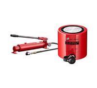 Pompe hydraulique manuelle 10T-100T, kit de cric, vérin hydraulique, vérin de levage à rétraction automatique(100T/220462lb-2in Stroke)