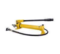 Pompe hydraulique Manuelle avec capacité de Stockage d'huile de 2 800 CC, CP-800, Pompe Manuelle avec manomètre Anti-Vibrations, Pompe hydraulique avec Filetage ZG3/8 (CP-700)