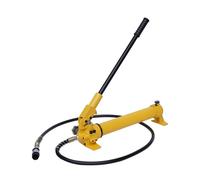 Pompe hydraulique manuelle avec tige de pompe et tuyau de 1,8 m, pompe à main, presse hydraulique pour écarteur de jeu de direction, convient pour cylindre hydraulique 4/10 T, teneur en huile 700 cc