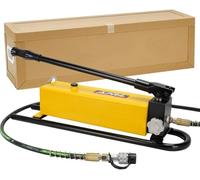 Pompe Hydraulique Manuelle avec Tuyau 10000psi Pompe De Levage avec Tuyau Et Filetage Zg3/8 Pompe Haute Pression Max. 700kg/㎝² Adaptée à Une Utilisation avec Une Variété D, CP800