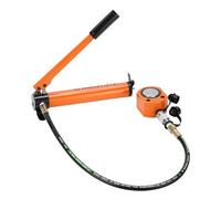Pompe hydraulique Manuelle CP-180, 600 kg/cm² (8500 PSI), 300 CC, Pompe portative à Main avec Tuyau de 1 m pour Outils hydrauliques