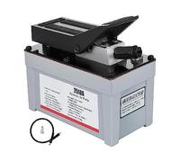 Pompe hydraulique pneumatique 2510A 10000 PSI, mécanisme de libération à 2 étages actionné pied for la réparation automatique de machines/pétrole