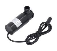 Pompe immergée, 12V CC silencieuse centrifuge pour fontaines aquariums | ABS 10m hauteur 400L/h débit 18mm entrée 6mm sortie solaire réservoir poissons système hydroponique forage eau