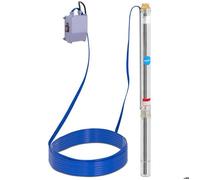 Pompe À Eau Immergée Pour Puits Profond ou Forage Eaux Claires 3780L-H 85m 750W