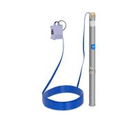 Pompe immergée -70 mm / 2,75'' - 3800 l/h - 550 W - 20 m de câble / 60 m de hauteur d'élévation - Inox | hillvert
