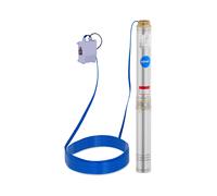 Pompe immergée - 95 mm / 3.75'' - 10 800 l/h - 1100 W - 50 m de câble / 54 m de hauteur d'élévation - Inox | hillvert