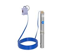 Pompe immergée - 95 mm / 3,75'' - 6000 l/h - 750 W - 20 m de câble / 72 m de hauteur d'élévation - Inox | hillvert