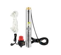 VEVOR Pompe Immergée Pompe à Eau pour Puits Profond Inox 550 W 50 L/min 89 m