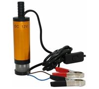 Pompe immergée,Pompe submersible 12V pour le pompage de l'eau de gasoil 38mm pompe de transfert de carburant diesel d'huile Label