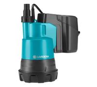Pompe immergée pour eaux claires GARDENA 2000/2 Li-18 avec batterie BLi-18 V - 2,6 Ah et chargeur