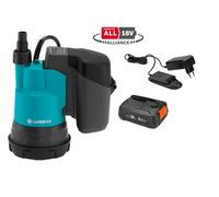 GARDENA Pompe submersible Accu 2000/2 Clair 18V P4A , Pompe submersible et pression