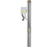 Pompe immergée - RIBILAND - INOX 1100 W - Corps inox Ø90 mm - Refoulement 33x42 - Diam. particules 0,2 mm