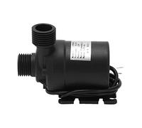 Pompe immergée sans balais 24V DC 800L/H IP68 aquarium bassin | Boîtier ABS métal silencieux 35db économe 22W fontaine piscine hydroponie circulation solaire compacte