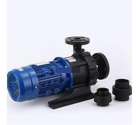 Pompe magnétique 380 V 2,2 kW, pompe de circulation for traitement des eaux usées, pompe centrifuge à entraînement magnétique résistante à la corrosion Haute efficacité(PVDF)