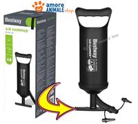 Pompe Manuelle Bestway, 3 Adaptateurs → 1850CC Pompe Pour Gonflage / 62003
