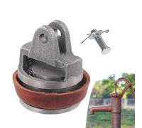 Pompe manuelle de jardin type 75 avec joint en cuir et kit de matériel en fonte pour réparation de pompe à eau