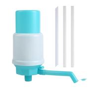 Pompe Manuelle pour Bouteille d'eau - Pompe À Pression Manuelle Étanche avec Longueur De Tube Réglable | Distributeur d'eau Universel pour Gallons De 5 À 19 L | Comprend Un Capuchon De Protection
