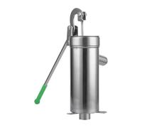 Pompe manuelle pour puits, pompe à pichet - Pompe à eau manuelle pour jardin, outil d'aspiration d'eau de puits manuel, Boost Fontaine en acier inoxydable pour arrosage par ferme de jardinage