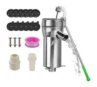 Pompe manuelle pour puits profond, Pompe manuelle pour puits - Pompe à eau de puits en acier inoxydable | Pompe à pichet ergonomique pour puits, pompe manuelle pour puits de jardin, cour, graisse