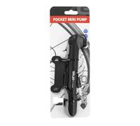 Pompe mini telescopique fixation porte bidon ou poche maillot et 8 bars P2R Giyo Gp Resine VP-VS Noir