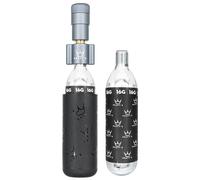 Pompe Peaty´s Holeshot Co2 Pompe + Cartouches 2 pcs - Road & Gravel Couleur: gris
