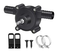 Pompe Perceuse Électrique Pompe de Forage Manuelle Mini Pompe à Eau Pompes de Transfert auto-amorçantes Vitesse pour Diesel Huile Liquide Eau Fioul Maison Jardin Mini Piscine Fontain