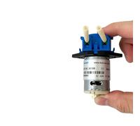 Pompe péristaltique 12 V CC Pompe doseuse de liquide à monter soi-même for aquarium Laboratoire Analytique Petite pompe à eau Pompe auto-amorçante Pompe électrique 24 V(12V -S10B)