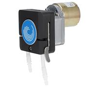 Pompe péristaltique 12 V DC Tête de pompe doseuse à grand débit avec motoréducteur Anti corrosion pour transfert d'eau Machine à laver Dosage Plastique Acier inoxydable 325 g 56