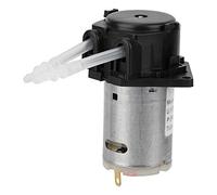 Pompe Péristaltique, 12V Pompe Doseuse Tête de Tube Péristaltique Bricolage Pour l'Analyse Chimique de Laboratoire d'Aquarium(noir 2 * 4)