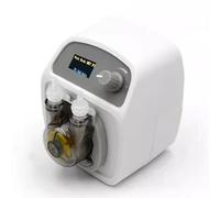 Pompe péristaltique 24 V à haut débit, pompe doseuse réglable avec bouton de réglage et écran LED, 3 rotors, mémoire d'arrêt pour utilisation en laboratoire