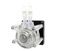 Pompe Péristaltique 24V DC Peristaltic Pump 0.8GPH (3000ml/min) High Flow Self-Priming for Aquarium Auto Water Change & Lab Chemical Transfer(Silicone Tube)