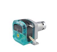 Pompe péristaltique à grand débit de type L KKDD 12 V 24 V DC moteur transmission par engrenages distribution de liquide pompe auto-amorçante(KKDD-12B17L A)