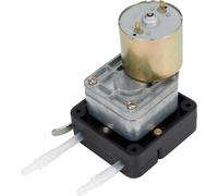Pompe péristaltique à grand débit Tête de pompe micro-dosage anti-corrosion avec motoréducteur 12V DC