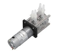 Pompe péristaltique à haut débit double têtes auto amorçage pompe à eau sous vide (DC12V)