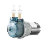 Pompe péristaltique CC - Micro-pompe à liquide auto-amorçante silencieuse for le dosage et l'analyse en laboratoire(S30Ax24V)