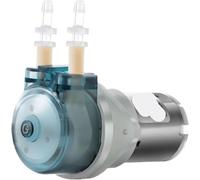 Pompe péristaltique DC 12 V/24 V - Micro pompe à liquide muette auto-amorçante for applications de dosage et d'analyse en laboratoire(B30A24v)