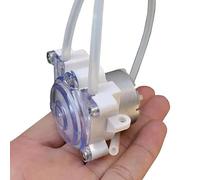 Pompe péristaltique DC 6 V-12 V, petit moteur à engrenages 500, dosage d'eau liquide, pressage for pompe d'échantillonnage d'encre de laboratoire