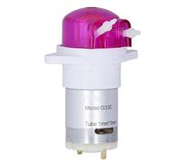 Pompe péristaltique haute vitesse 5000 tr/min 12 ml par minute Pompe à dosage micro liquide avec un excellent scellement pour le transfert de liquide Bonsaï Irrigation ABS (Dc24v)
