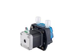 Pompe péristaltique KCM 350 tr/min, 420 ml/min, moteur pas à pas 12 V/24 V, pompe doseuse, pompe de transfert de liquide(B19,24v-3 Rollers)