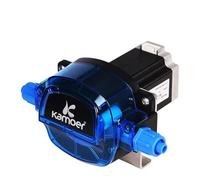 Pompe péristaltique KHL DIY 1800 ml/min, moteur pas à pas 24 V, débit élevé, vitesse réglable, pompe doseuse 350 tr/min for analyse en laboratoire