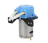 Pompe péristaltique micro liquide DC 6 V pour utilisation en laboratoire et analytique - Taille de tube 2 x 4 mm - Direction d'écoulement réversible - Pour aquariums et (Bleue)