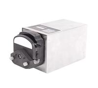 Pompe péristaltique, pompe doseuse à canal unique, moteur pas à pas 24 V, affichage de la vitesse LCD, débit max 600 ml/min, comprend 3 rotors pour le remplissage de liquide