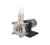 Pompe péristaltique, pompe doseuse, pompe à eau, 12 V CC, 24 V CC, haut débit for aquarium, laboratoire d'analyse(Right angle mounting,24V DC)