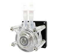 pompe péristaltique, Pompe péristaltique 24 V CC - Système de dosage à haut débit 0,8 GPH (3000 ml/min) avec kit tuyaux, for aquarium récifal et analyse pompe doseuse(Pharmed BPT Tube)