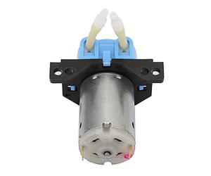 Pompe Péristaltique, Pompe Péristaltique Micro Eau Liquide 2 X 4 Mm DC 24 V pour Expériences, Analyse Biochimique, Pharmaceutique, Chimie Fine, Biotechnologie (BLUE)