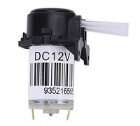 Pompe péristaltique, pompe péristaltique Pompe auto-amorçante à angle droit pompe péristaltique avec tuyau en silicone, pompe à engrenages de pompe à débit stable(12V)